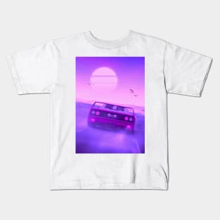 F40 synthwave Kids T-Shirt